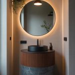 Ankara akrilik banyo tezgahı ve dolabı tasarım